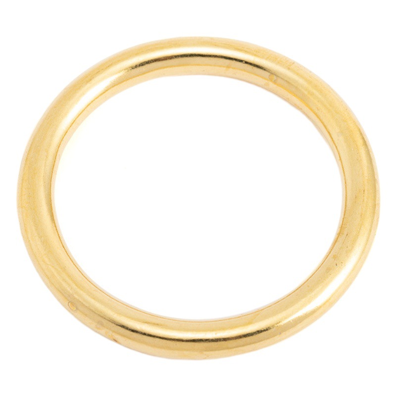 Factory spot supply pure copper circle open ring solid seamless copper ring brass circle cast copper ring