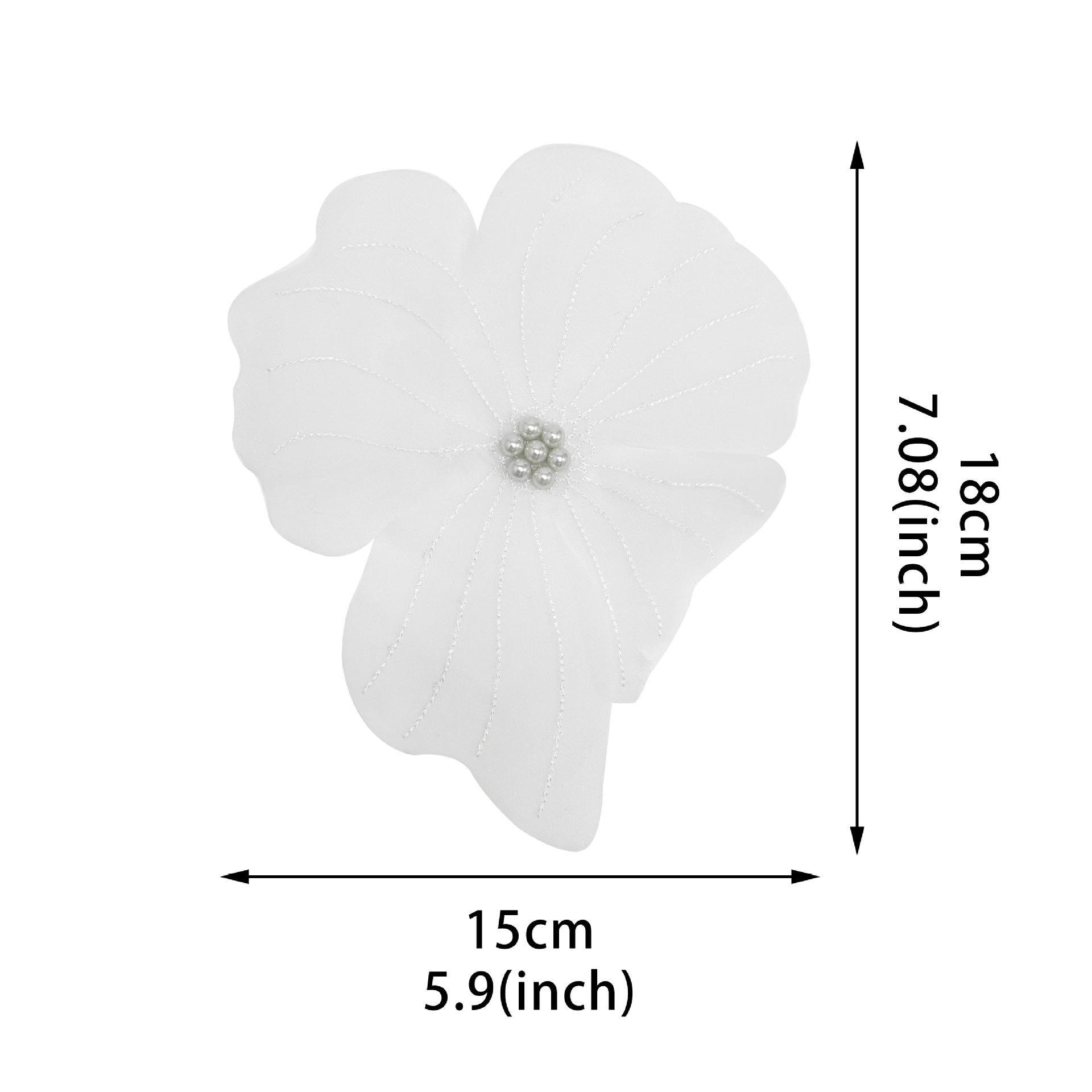 Computer bordado cuentas pegatinas cuentas pegatinas cuellos de encaje decoración de collar tela de malla doble superpuesta ropa pegatinas de tela de pecho