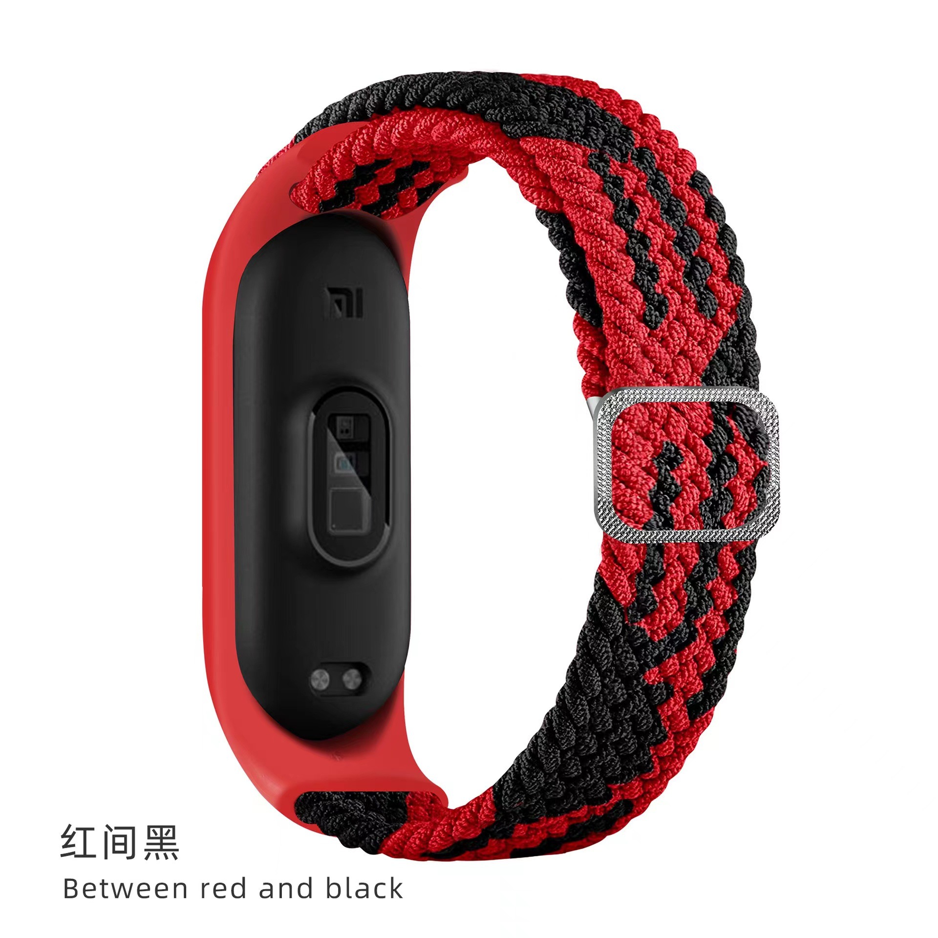 Black room red (black sun button braid)