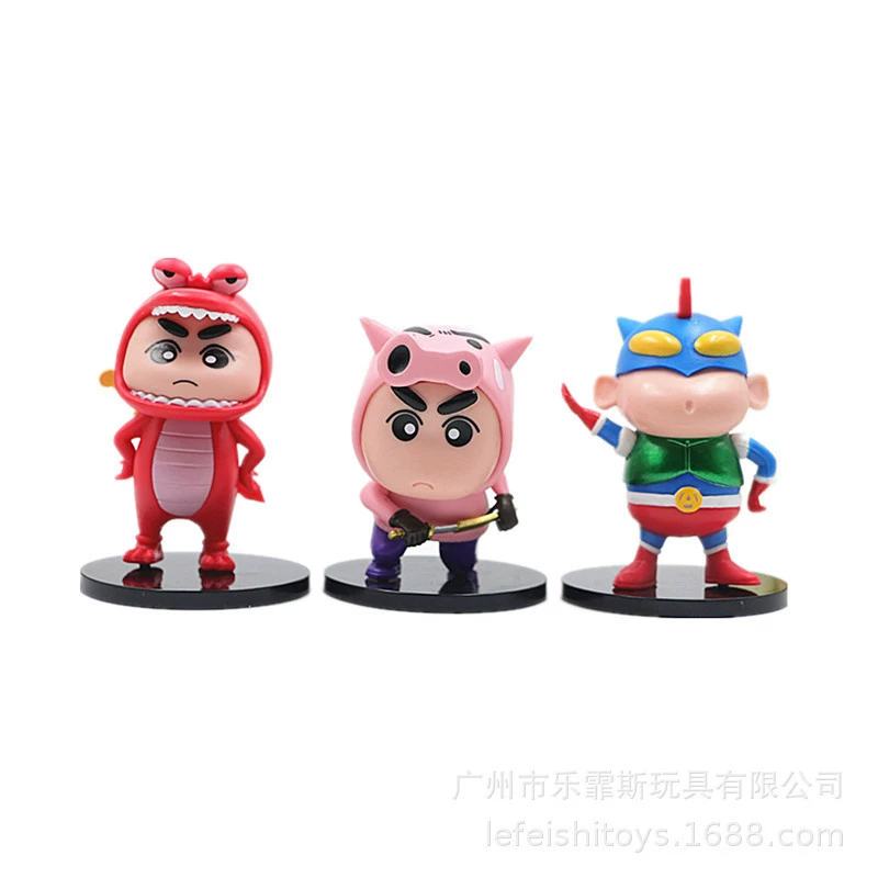 Dynamic crayons, minifigure, toy, doll, Superman, capsule toy