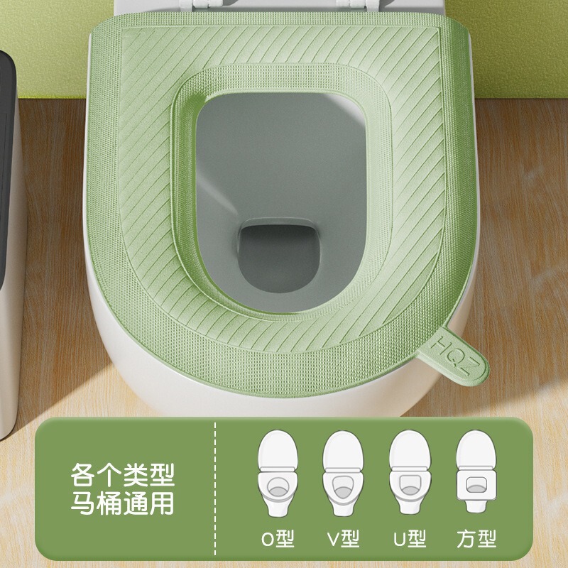 马桶EVA坐垫四季通用防水座便器坐便垫家用座圈垫子坐便套马桶套|undefined
