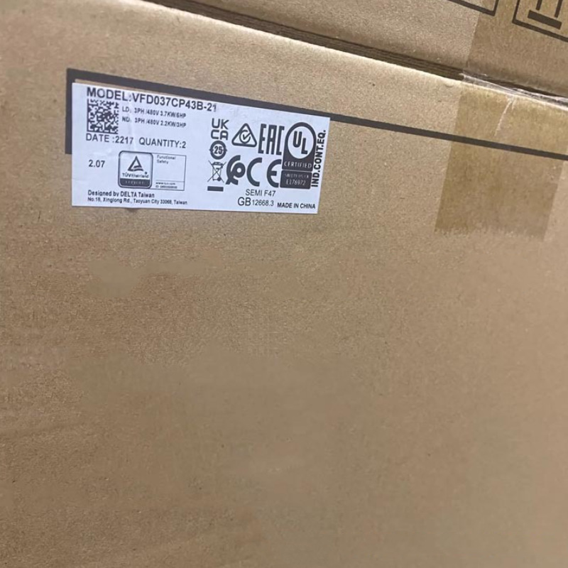 Delta/台达3.7KW变频器 替代原VFD-F系列 VFD037CP43B-21