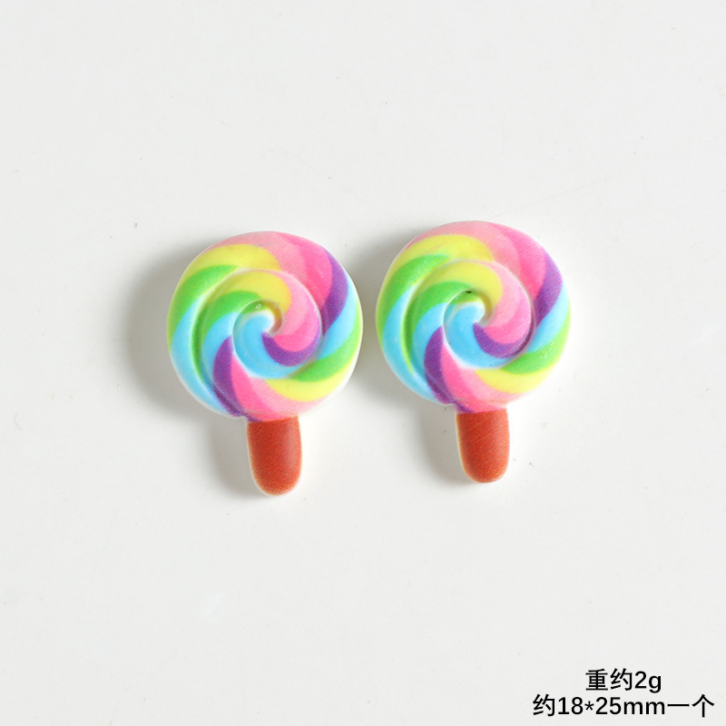 模擬食品玩具樹脂ロリポップジュエリーアクセサリー diy クリーム接着剤携帯電話ケース冷蔵庫マグネット下駄バックル素材|undefined