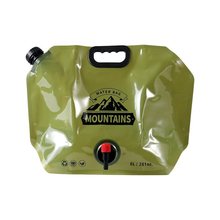 户外露营储水袋食品级大容量加厚水桶车载便携折叠水袋注水饮用