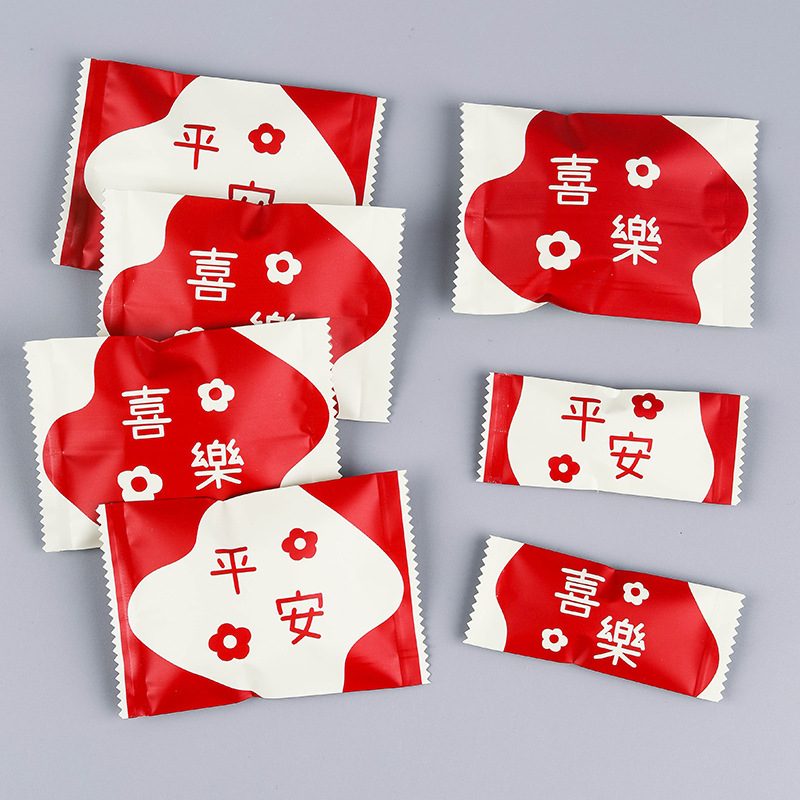 铝膜加厚花朵二合一雪花酥包装袋 卡通曲奇饼干包装袋 零食糖果袋