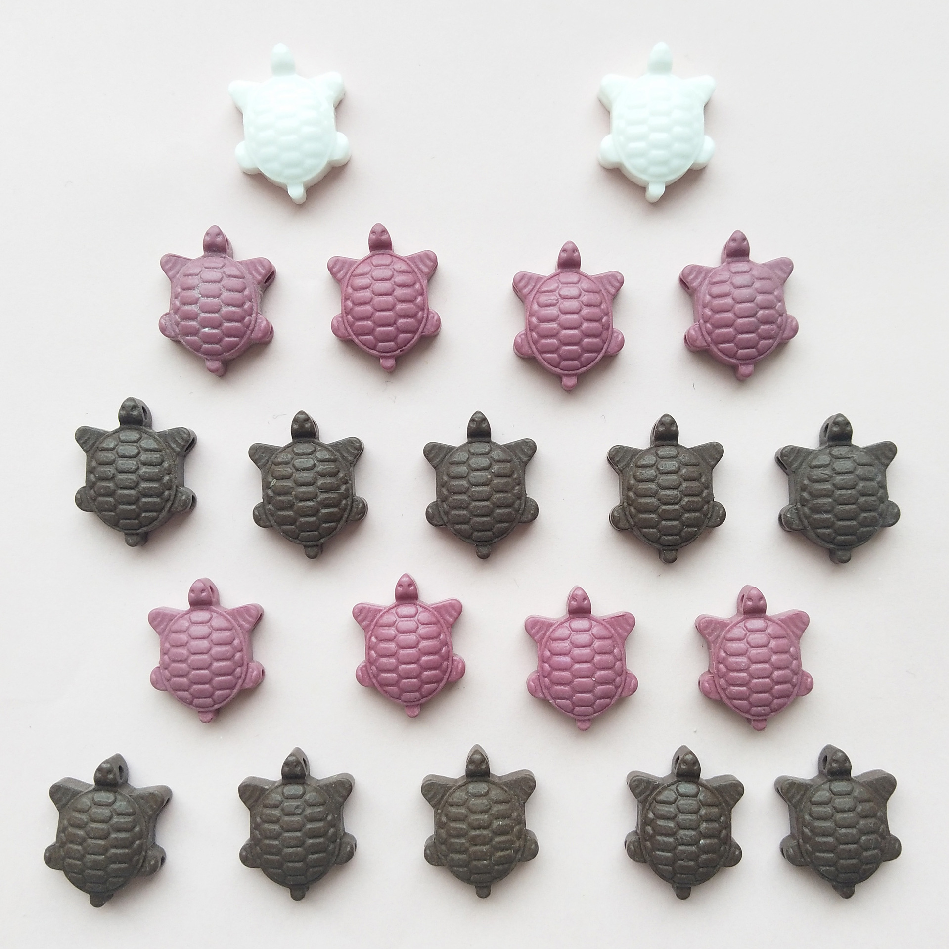 厂家批发长寿龟 锗饰品串手链男女情侣款 锗石单面龟双面龟