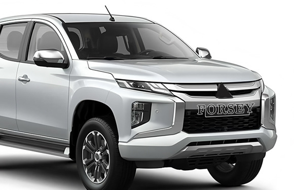 Suitable for 19-22 Mitsubishi Triton L200 modification and upgrade of front grille and front bumper