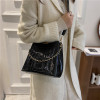 Trend capacious demi-season shoulder bag, one-shoulder bag, crocodile print