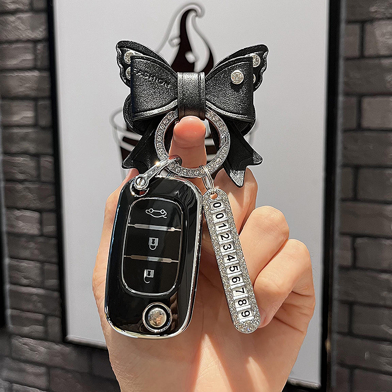 Funda de llave inteligente Mercedes-Benz aplicable plegable Mercedes-Benz Smart Elf fortwo coche forfour funda protectora