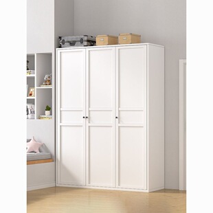 New Wrought Iron Wardrobe Home Bedroom Steel Simple Nordic Combination Metal Storage Children's Iron Wardrobe