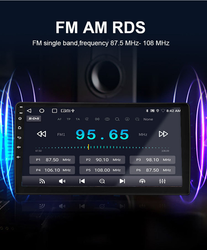 Large-Screen Carplay Car Mp5 Player Android Navigation All-In-One Car Central Control Radio USB Card Slot