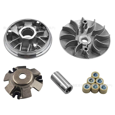 Gy6 125 150Cc Clutch Assembly Four-Stroke Scooter Pulley Drive Disc Front and Rear Pulleys (Other drive systems) - gy6-125cc-150cc-front-pulley-assembly
