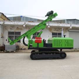 小型地桩钻机 地钉桩打桩机 拧光伏柳钉桩 操作简单效率高