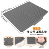 60*48 Extra Large Opening Drain Pad Gray