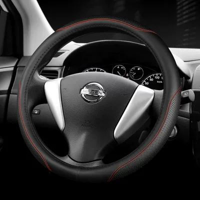 Steering wheel cover, Handle Cover - exclusively-for-all-sunshine-models-black-with-red-lines-see-details