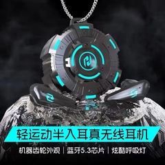 クロスボーダーX35 bluetoothヘッドフォンゲーム運動電気競争指紋タッチTWS超長航続騒音無線イヤホン