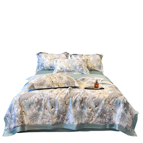 Water-washable Tencel summer cool quilt air conditioner quilt summer quilt set gift quilt company group purchase thin blanket live streaming distribution