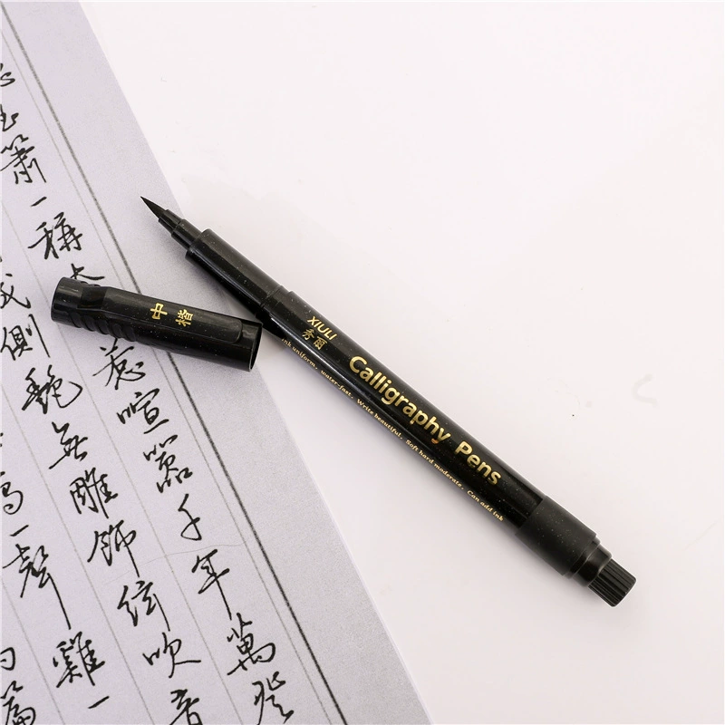 П pen пером каллиграфия может добавлять чернила студентам для практики карактре, красивая ручка, постоянно чернила копирования писаний и кисть для письма символов специальные ручки