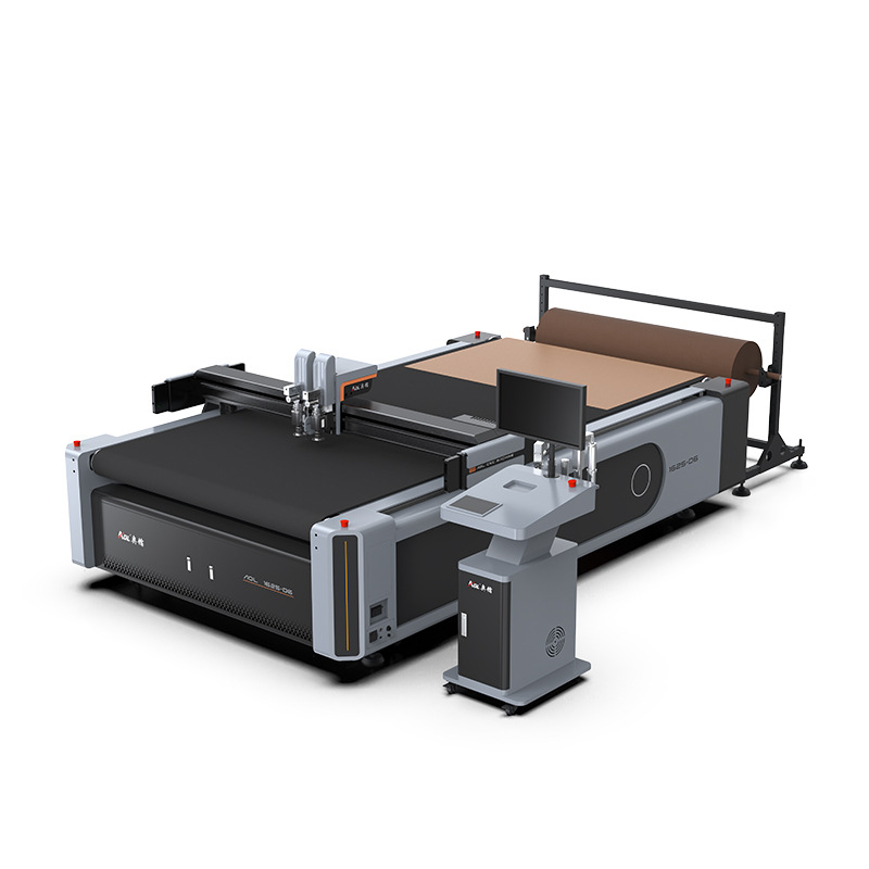 牛皮皮套切割机真皮座椅座套振动刀切割机厂家直销免费安装培训