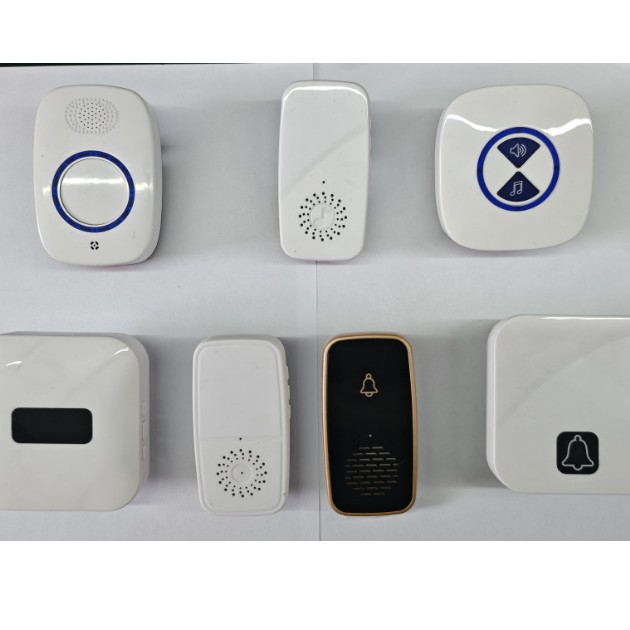 可视门禁家用感应无线门铃外壳发射器呼叫接收器叮咚器迎宾器塑壳