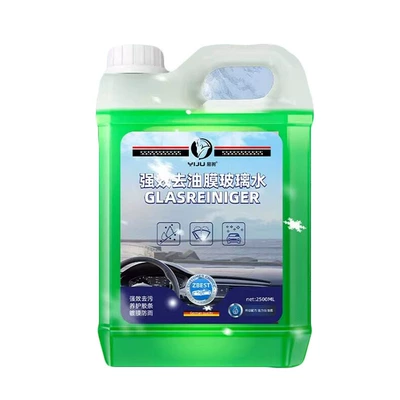 Concentrated Wiper Fluid, Removes Insect Residue, Does Glass agent