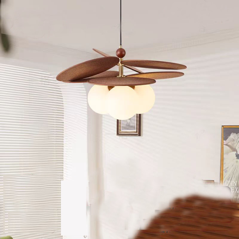 Medieval Style Magic Bean Bedroom Chandelier Master Bedroom French Retro Round Dining Table Lamp Japanese Rattan Tea Room Chandelier Restaurant Lamp Medieval Style Magic Bean Bedroom Chandelier Master Bedroom French Retro Round Dining Table Lamp Japanese Rattan Tea Room Chandelier Restaurant Lamp