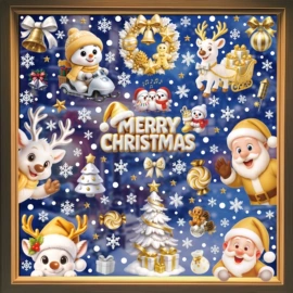 墙贴;圣诞装饰品;福字/福字贴