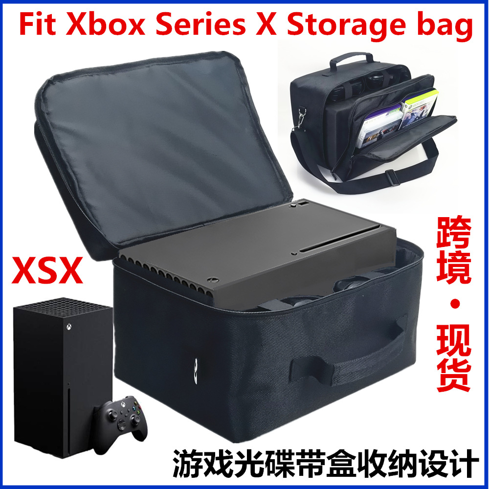 Suitable for Xbox Series X Game Console Cosmetics Bag Xsx Console Handle Accessories Cosmetics Shoulder Bag