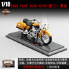 Mikchi Tu 1:18 Harley Davidson locomotive model 1984 FXST SOFTAIL alloy motorcycle model