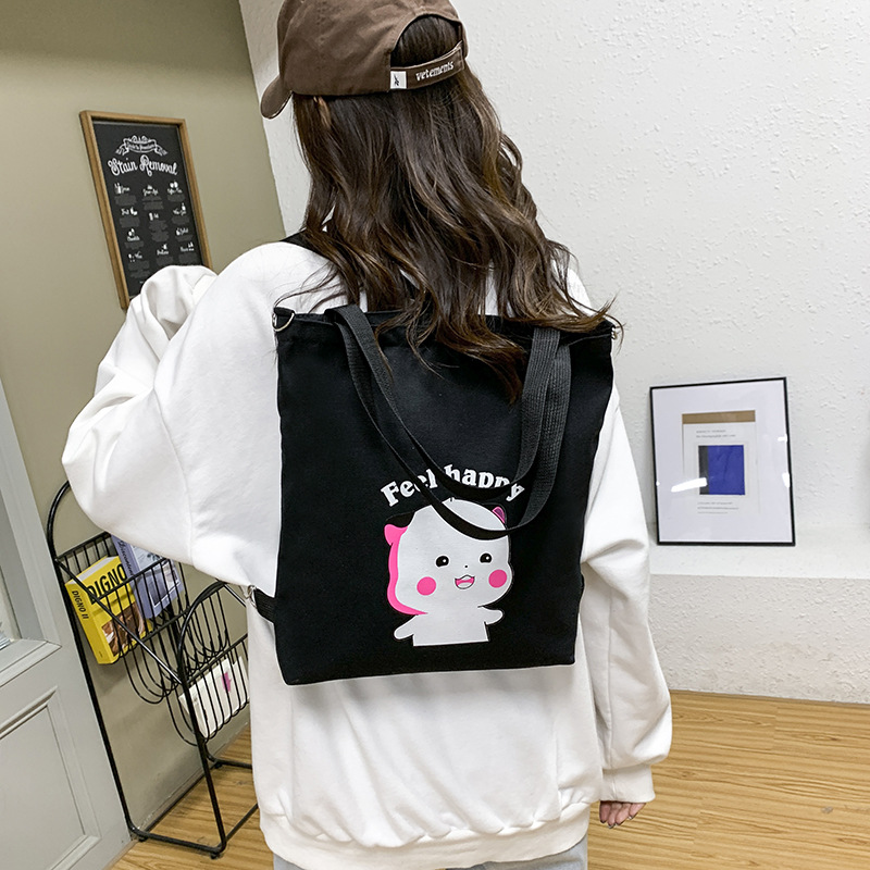 초등학교 학생을위한 교정 수업 손 가방 캔버스 튜토리얼 가방 남학생과 여학생을위한 싱글 숄더 메신저 가방 더블 숄더 멀티 사용 아트 가방