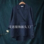 源头新款跨境西装领女衬衫
