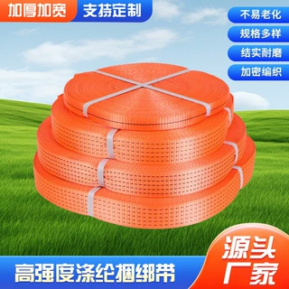 定制高强度货车捆绑带高速救援固定绑带涤纶绳货车绳打包捆绑带