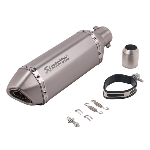 Factory direct sales suitable for motorcycle R1R6R3R25ninja400GSXR600 modified small hexagonal exhaust pipe