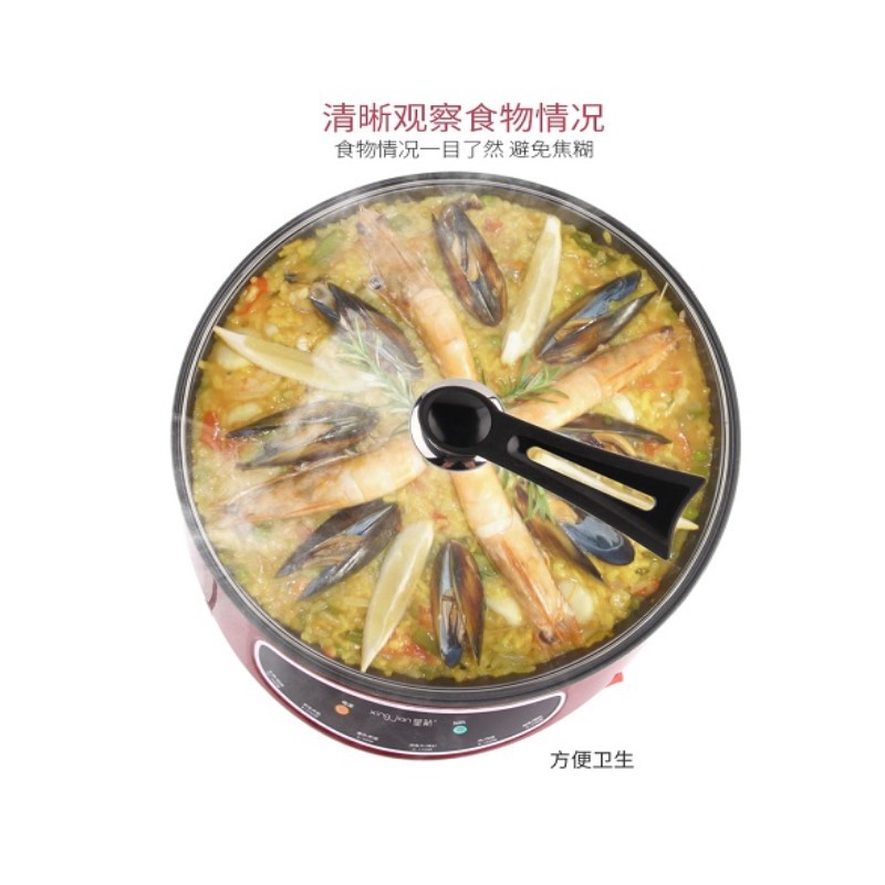 Manufacturer's wholesale order single-sided deepened electric pancake maker multi-functional electric griddle home use pancake baker large size cake baker bao pan