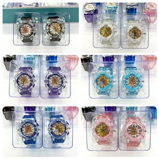 Cute Cartoon Watch Capibala Luminous Elementary School Watch Luminous Children's Sports Watch Pointer Toy Watch