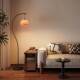 French medieval atmosphere mushroom floor lamp high sense fishing lamp living room sofa bedroom bedside lamp cream wind