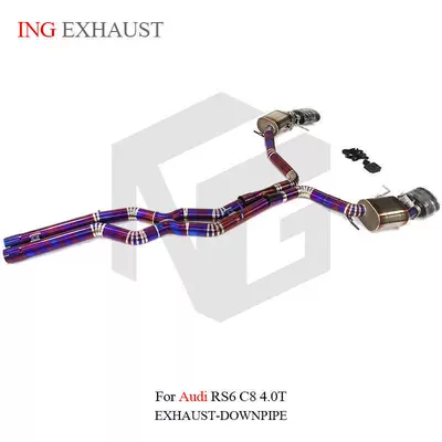 Exhaust pipe C7 C8 4.0T titanium alloy