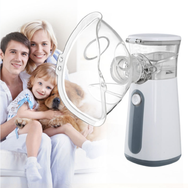 English Version Cross-Border Ultrasonic Handheld Atomizer Portable Mini Silent Household Atomizer for Adults and Children