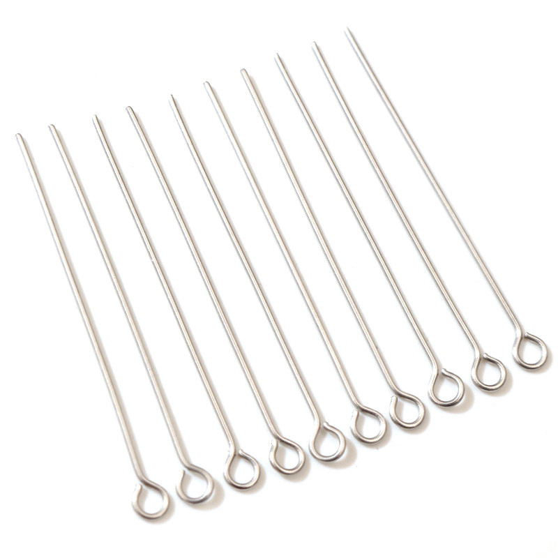 200/Pack 20-70mm stainless steel 9-character needle 9-character needle DIY jewelry making materials accessories wholesale