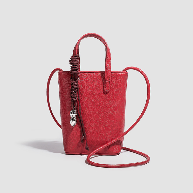 동전 지갑 세련되고 간단한 PU 가죽 화려한 라이트 여름 휴대 전화 가방 여성 2025 슈퍼 핫 휴대용 어깨 크로스 바디 가방