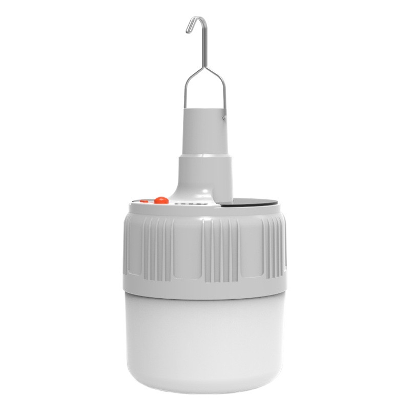 Venta al por mayor solar recargable iluminación puesto al aire libre noche mercado puesto luz móvil control remoto bombilla led