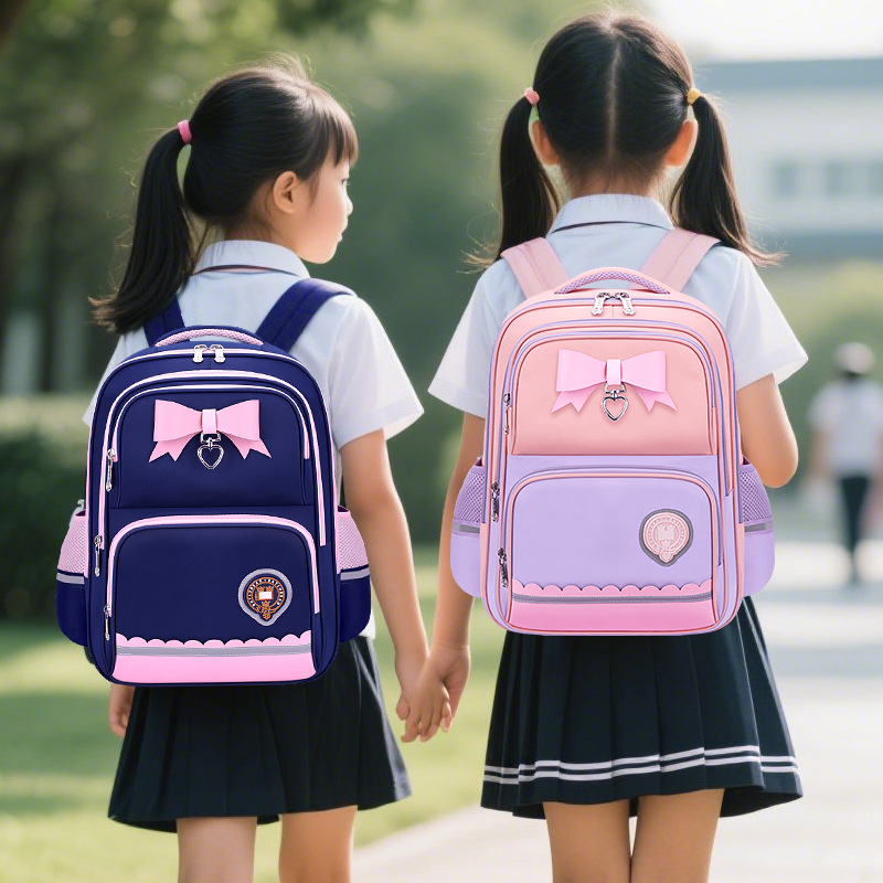 26 nuevas mochila de tirón para estudiantes de escuela primaria para mujeres 2 - 3 - 6 grados mochila de hombro para niños desmontable a prueba de agua de gran capacidad