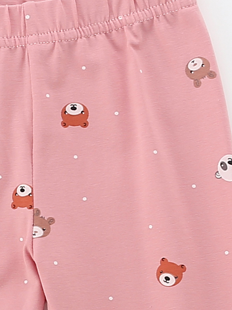 Transfronterizos malawee leggings de niñas primavera y otoño nuevos pantalones lindos para niñas europeas y estadounidenses pantalones de cintura elástica para niños