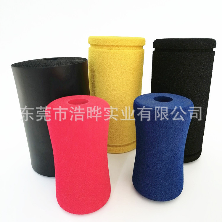直销健身器材握力器海绵手握把套 EVA泡棉手把套 nbr发泡软套管