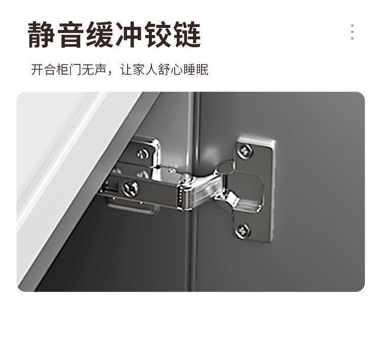 Home smart thickened smart space aluminum bathroom cabinet set, washbasin and washbasin integrated ceramic basin bathroom undefined