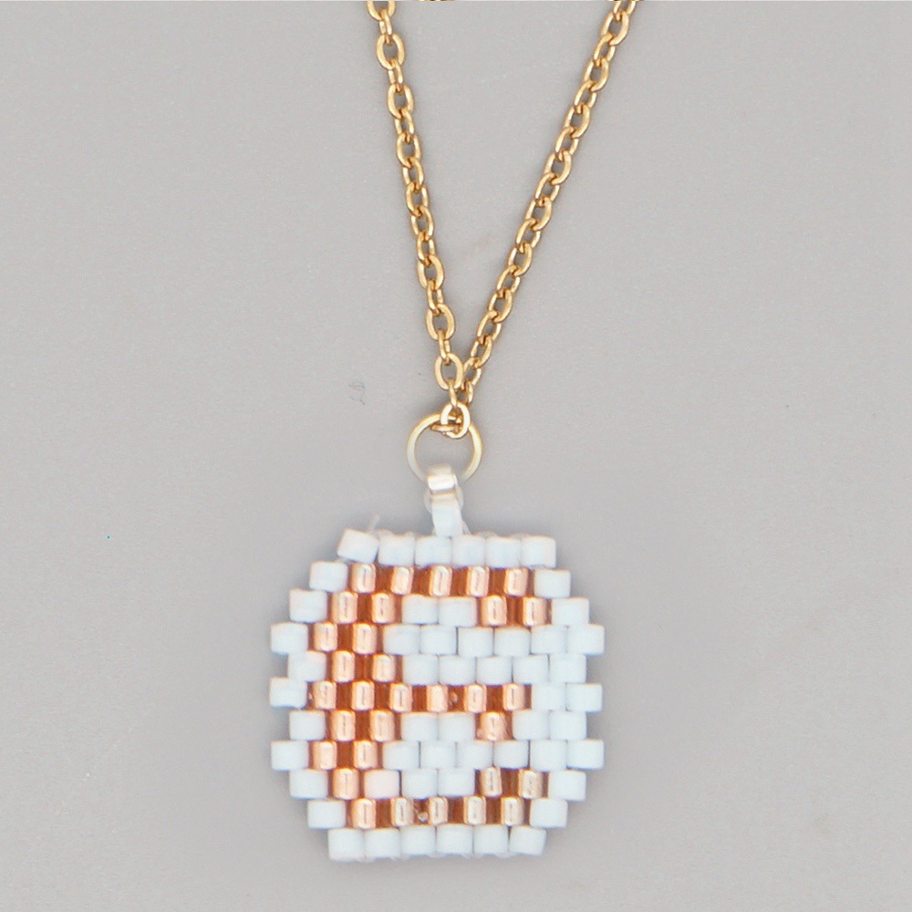 Collier Pendentif 26 Lettres En Acier Inoxydable display picture 13