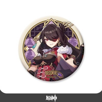 スポット正規品原神テーマ/縦絵シリーズ缶バッジバーピースカラー紙ペンダント人形|undefined