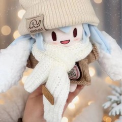 雪フフ雪小寒初音ミクフフコットン人形15cm20cmスケルトンぬいぐるみ着せ替え人形