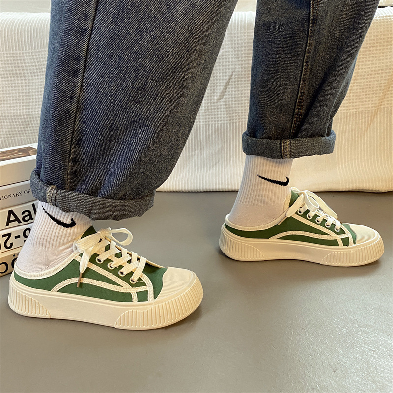 Planșă mică de pânză albă, de nișă, pe jumătate glisantă, pentru femei, tendință Instagram de primăvară și toamnă, stil nou versatil în 2024_voghion.com