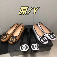 高版新款小香平底蝴蝶结法式复古休闲百搭一脚蹬浅口菱格单鞋女